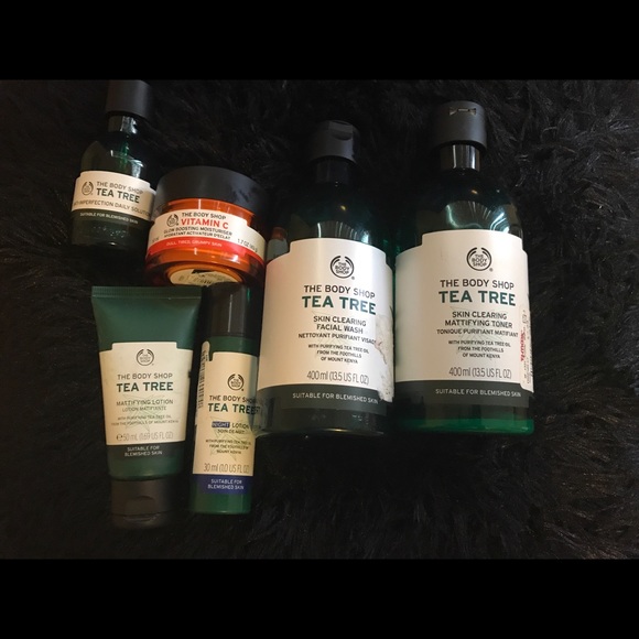 body shop skin care products